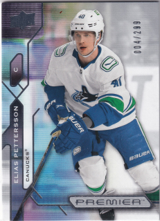 2021-22 UD Premier - Elias Pettersson /299