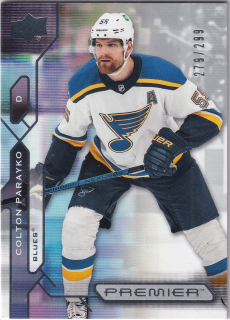 2021-22 UD Premier - Colton Parayko /299