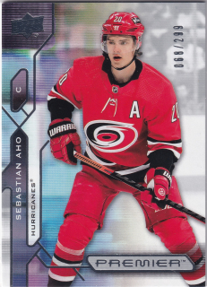 2021-22 UD Premier - Sebastian Aho /299