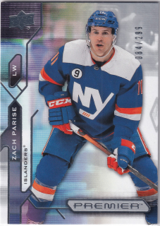 2021-22 UD Premier - Zach Parise /299