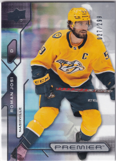 2021-22 UD Premier - Roman Josi /299