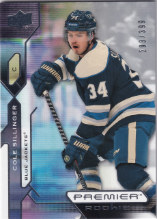 2021-22 UD Premier - Cole Sillinger - Rookie /399
