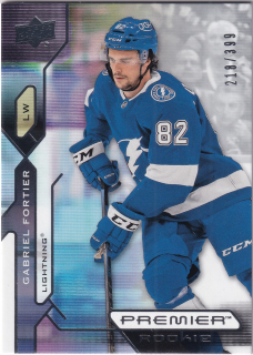 2021-22 UD Premier - Gabriel Fortier - Rookie /399