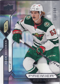 2021-22 UD Premier - Adam Beckman - Rookie /399