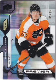 2021-22 UD Premier - Wade Allison - Rookie Bronze /65