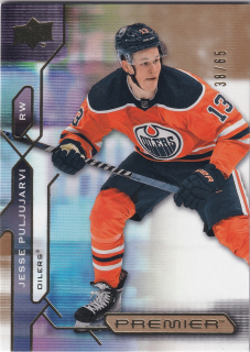 2021-22 UD Premier - Jesse Puljujarvi - Gold /65