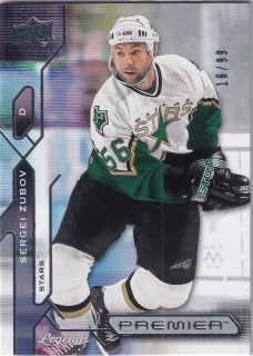 2021-22 UD Premier - Sergei Zubov /99
