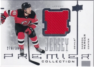 2021-22 UD Premier - Dawson Mercer - 20th Anniversary Jersey /300