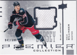 2021-22 UD Premier - Cole Sillinger - 20th Anniversary Jersey /300