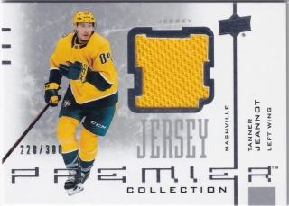 2021-22 UD Premier - Tanner Jeannot - 20th Anniversary Jersey /300