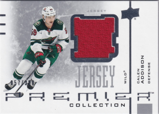 2021-22 UD Premier - Calen Addison - 20th Anniversary Jersey /300