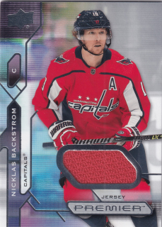 2021-22 UD Premier - Nicklas Backstrom - Premier Jersey