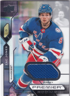 2021-22 UD Premier - Zac Jones - Premier Jersey