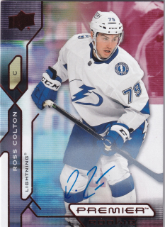 2021-22 UD Premier - Ross Colton - Autograph