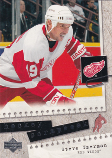 2005-06 UD Series 1 - Steve Yzerman - Hockey Scrapbook