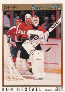 1991-92 O-Pee-Chee Premier - Ron Hextall