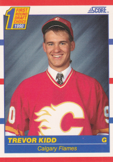 1990-91 Score - Trevor Kidd - First Round Draft Choice