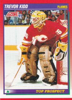 1991-92 Score Canadian - Trevor Kidd (English)