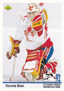 1992-93 UD Series - Trevor Kidd - Ice Hockey World