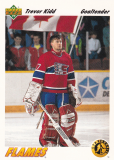 1991-92 UD Series - Trevor Kidd - Star Rookie