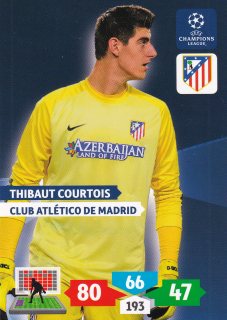 2013-14 Panini Adrenalyn XL UEFA Champions League - Thibault Courtois