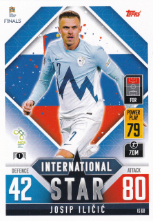 2022 Topps Match Attax 101 The Road To UEFA Nations League Finals - Josip Ilicic