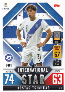 2022 Topps Match Attax 101 The Road To UEFA Nations League Finals - Kostas Tsimikas