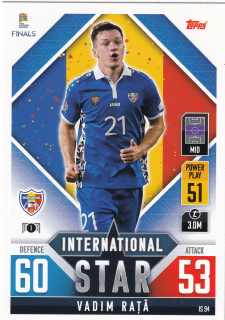 2022 Topps Match Attax 101 The Road To UEFA Nations League Finals - Vadim Rata