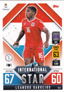 2022 Topps Match Attax 101 The Road To UEFA Nations League Finals - Leandro Barreiro