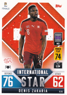 2022 Topps Match Attax 101 The Road To UEFA Nations League Finals - Denis Zakaria
