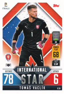 2022 Topps Match Attax 101 The Road To UEFA Nations League Finals - Tomáš Vaclík