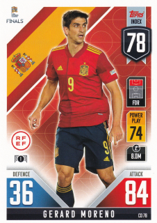 2022 Topps Match Attax 101 The Road To UEFA Nations League Finals - Gerard Moreno
