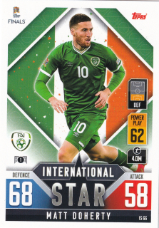 2022 Topps Match Attax 101 The Road To UEFA Nations League Finals - Matt Doherty