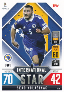 2022 Topps Match Attax 101 The Road To UEFA Nations League Finals - Sead Kolasinac