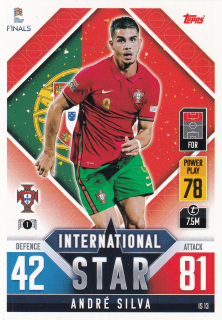 2022 Topps Match Attax 101 The Road To UEFA Nations League Finals - Andre Silva