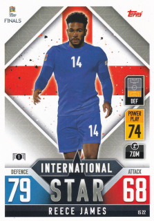 2022 Topps Match Attax 101 The Road To UEFA Nations League Finals - Reece James
