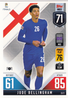 2022 Topps Match Attax 101 The Road To UEFA Nations League Finals - Jude Bellingham