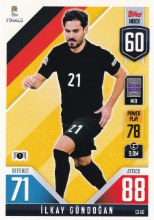 2022 Topps Match Attax 101 The Road To UEFA Nations League Finals - Ilkay Gundogan