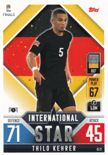 2022 Topps Match Attax 101 The Road To UEFA Nations League Finals - Thilo Kehrer