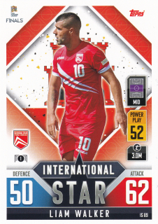 2022 Topps Match Attax 101 The Road To UEFA Nations League Finals - Liam Walker