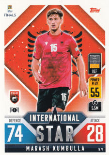 2022 Topps Match Attax 101 The Road To UEFA Nations League Finals - Marash Kumbulla