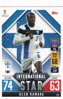 2022 Topps Match Attax 101 The Road To UEFA Nations League Finals - Glen Kamara
