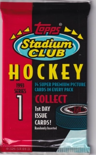 1993-94 Topps Stadium Club Series 1 - hobby balíček