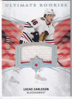 2020-21 UD Ultimate Collection - Lucas Carlsson - Ultimate Rookies Jersey /649