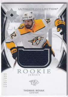 2021-22 UD Ultimate Collection - Thomas Novak - Rookie Jersey /699