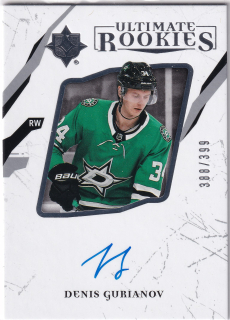 2017-18 UD Ultimate Collection - Denis Gurianov - Ultimate Rookies Auto /399