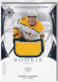 2021-22 UD Ultimate Collection - Tanner Jeannot - Rookie Jersey /699