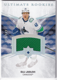 2020-21 UD Ultimate Collection - Olli Juolevi - Ultimate Rookies Jersey /649