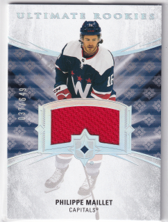 2020-21 UD Ultimate Collection - Philippe Maillet - Ultimate Rookies Jersey /649
