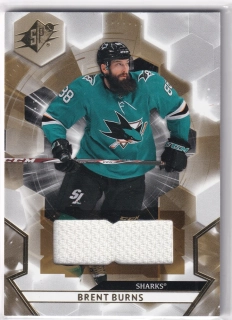 2020-21 UD SPx - Brent Burns - Jersey